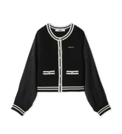 FURFUR 袖シアードッキングカーディガン ツイードのサムネイル