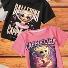 バレリーナ カプチーナTシャツ 2枚セット　130サイズ　ブレインロッド