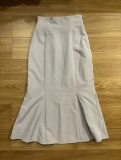 earth music&ecology ライトグレー マーメイドスカート　S