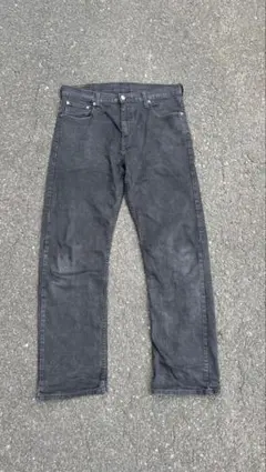 Levi's 569 ブラック ジーンズ デニムパンツ ワイド W34 L34
