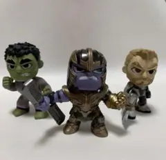 MARVEL マーベル ミステリーミニ フィギュア アベンジャーズ 3体セット