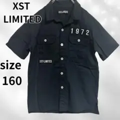 XST LIMITED 半袖シャツ 160 ブラック