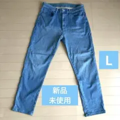 新品未使用　ユニクロ　メンズ　ezyジーンズ　L