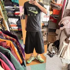 00s NIKE センターロゴ 短丈 cityboy TECH y2k フェード