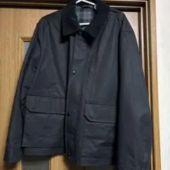2024 ユニクロユーティリティショートブルゾン黒　Lサイズ
