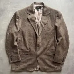 RRL テイラードジャケット　イタリア製　ネイビー　ツイード　サイズ36s RRL テイラードジャケット イタリア製 ネイビー ツイード サイズ36s