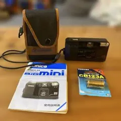 【ジャンク】Konica A4 Big Mini フィルムカメラ 本体★ケース付のサムネイル