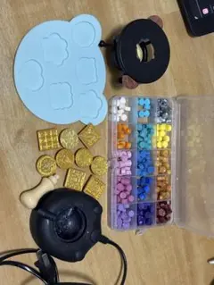 シーリングワックスビーズと型セット