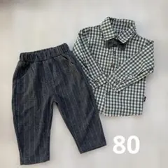 入園式　セレモニー　80cm セット　スーツ　ベビー　キッズ