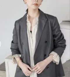 ダブルブレストジャケット テーラードジャケット