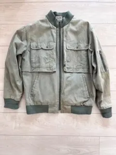 BRUTGEAR ミリタリージャケット オリーブグリーン