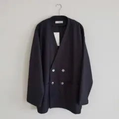 トリコットサッカージャケット（ネイビー）／t.yamai paris トリコットサッカージャケット（ネイビー）／t.yamai paris