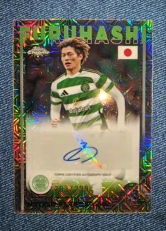 古橋　日本代表　直筆サインカード　セルティック 古橋 日本代表 直筆サインカード セルティック 古橋亨梧Kyogo