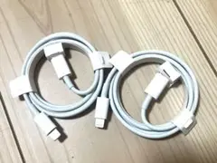 Apple 純正ライトニングケーブル2本セット