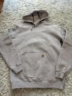 リ*キ様 Carhartt グレー フード付き パーカー