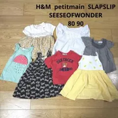 【ベビーキッズ女の子】ワンピース　トップスまとめ売り