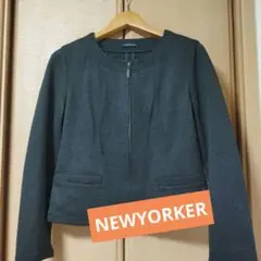 ニューヨーカーノーカラージャケットNO525