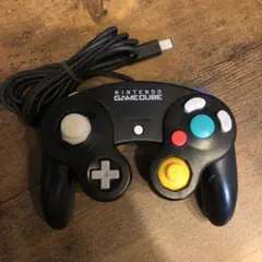 ニンテンドウゲームキューブコントローラー 黒　ブラック①