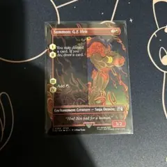 MTG Summon: G.F. Ifrit　ボーダーレス非foil