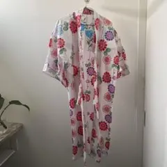 キッズ用 花柄 浴衣 120〜