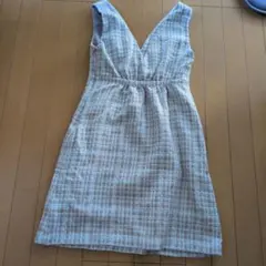 COLZA ノースリーブ ひざ丈ワンピース M