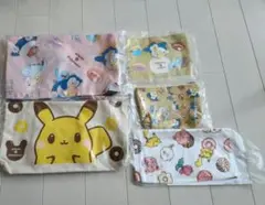 ミスド ポケモン エコバッグ・ポーチ タオル 5点セット