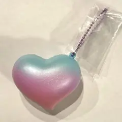 ブルームスクイーズ　キューティハートミニボールチェーン　ピンク　紫　ライトブルー