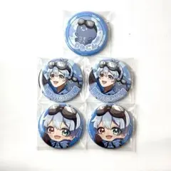 いんく　りもこん 缶バッジ 5個セット