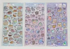 クーリア　ぷっくりシール　3枚セット