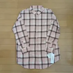 シャツ　チェック　春、秋　Mサイズ