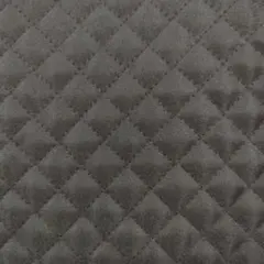 キルティング生地　テトロンブロード　黒