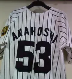 新品希少品　阪神タイガース赤星選手，ユニホームトートバッグAKAHOSHI 53 新品希少品 阪神タイガース赤星選手，ユニホームトートバッグ