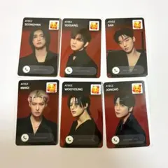 ATEEZ minirecord call card トレカ セット
