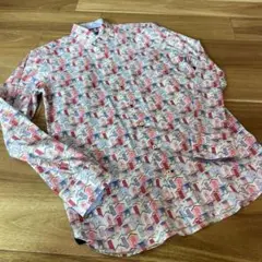 【未使用品】OLYMP SIGNATURE 長袖シャツ 幾何学模様 家柄 高級