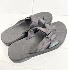⭐️Teva ⭐️サンダル 黒　25cm レディース　テバ　シンプル　ブラック