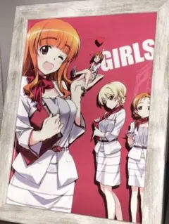 ガールズ&パンツァー 額装