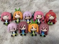 五等分の花嫁 ごと嫁 一番くじ ちょこのっこ フィギュア セット 三玖 二乃
