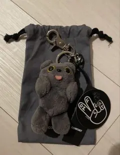 COMFORT MUNK KEY RING グレー