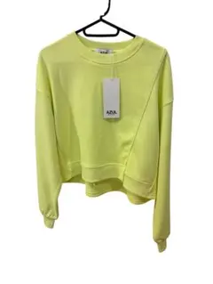 【新品タグ付き】AZULネオンイエロースウェット