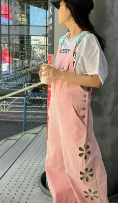 オールインワン 花柄