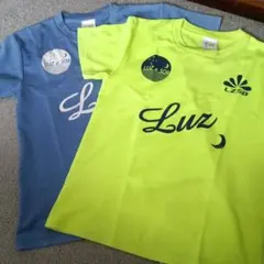 Luz e Son Tシャツセット（水色・蛍光イエロー）