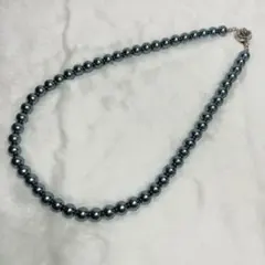 グレーパールネックレス