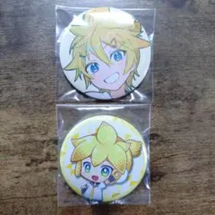 鏡音レン 缶バッジ earth music&ecology ロジックペイントS