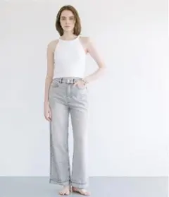 coca サマーデニムロールアップパンツのサムネイル