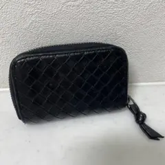 Bottega Venetaボッテガヴェネタ コインケース　ブラック　ラム革のサムネイル