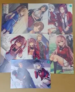 ようこそ実力至上主義の教室へ2年生編9巻発売記念キャラクター名台詞カード7種