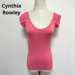 Cynthia Rowley シンシアローリー ピンク ニット 2 おしゃれのサムネイル