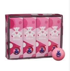 Wilson(ウィルソン)ゴルフボール BEAR4 ダース12個入り