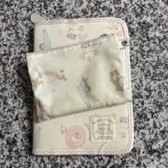 ジェラートピケ 母子手帳ケース　くまさん　うさぎさん