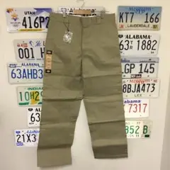 新品未使用 Dickies ディッキーズ ダブルニー 34×32 ワーク ワイド